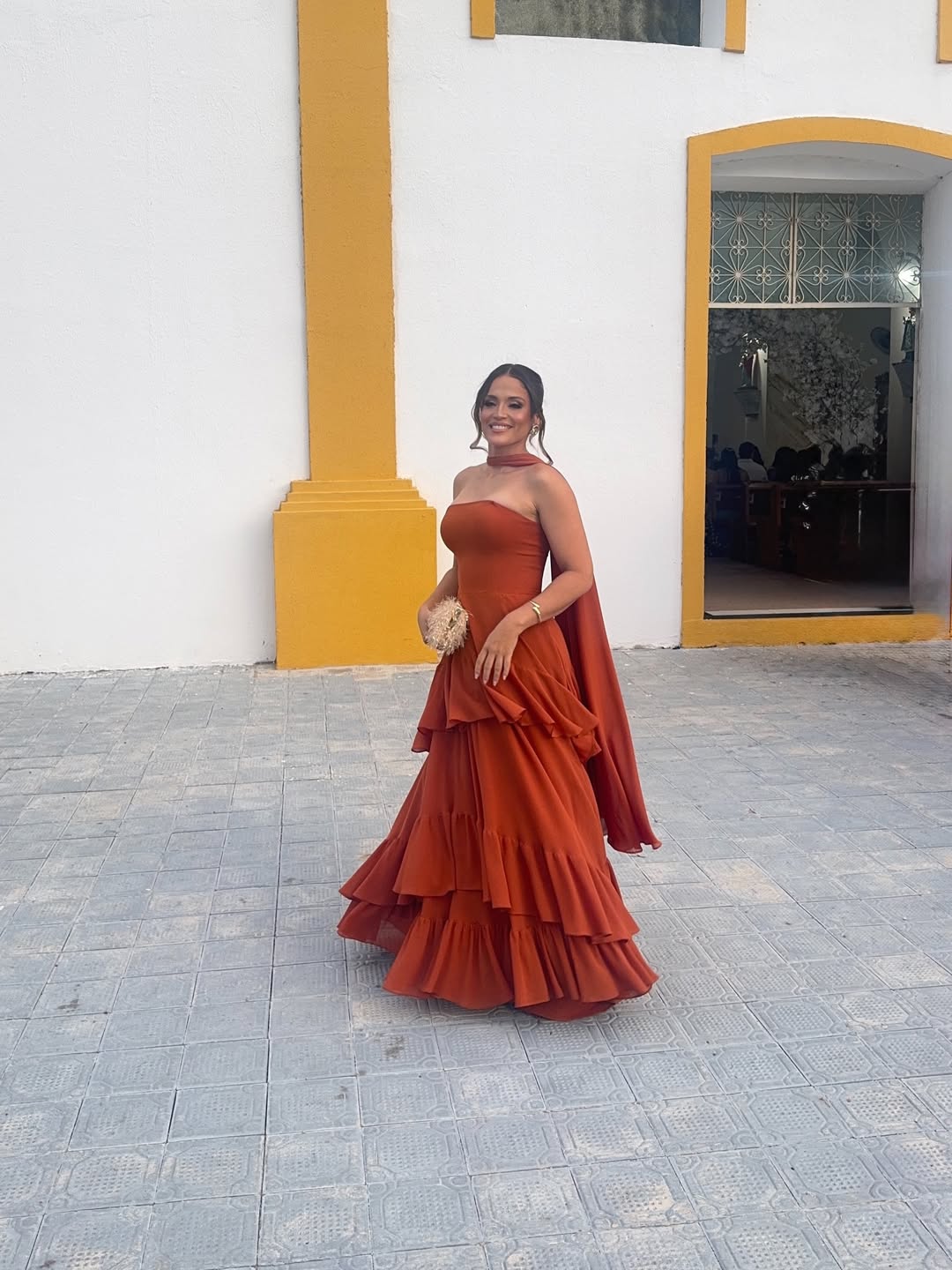 Vestido Bárbara Terracota - Foto 2