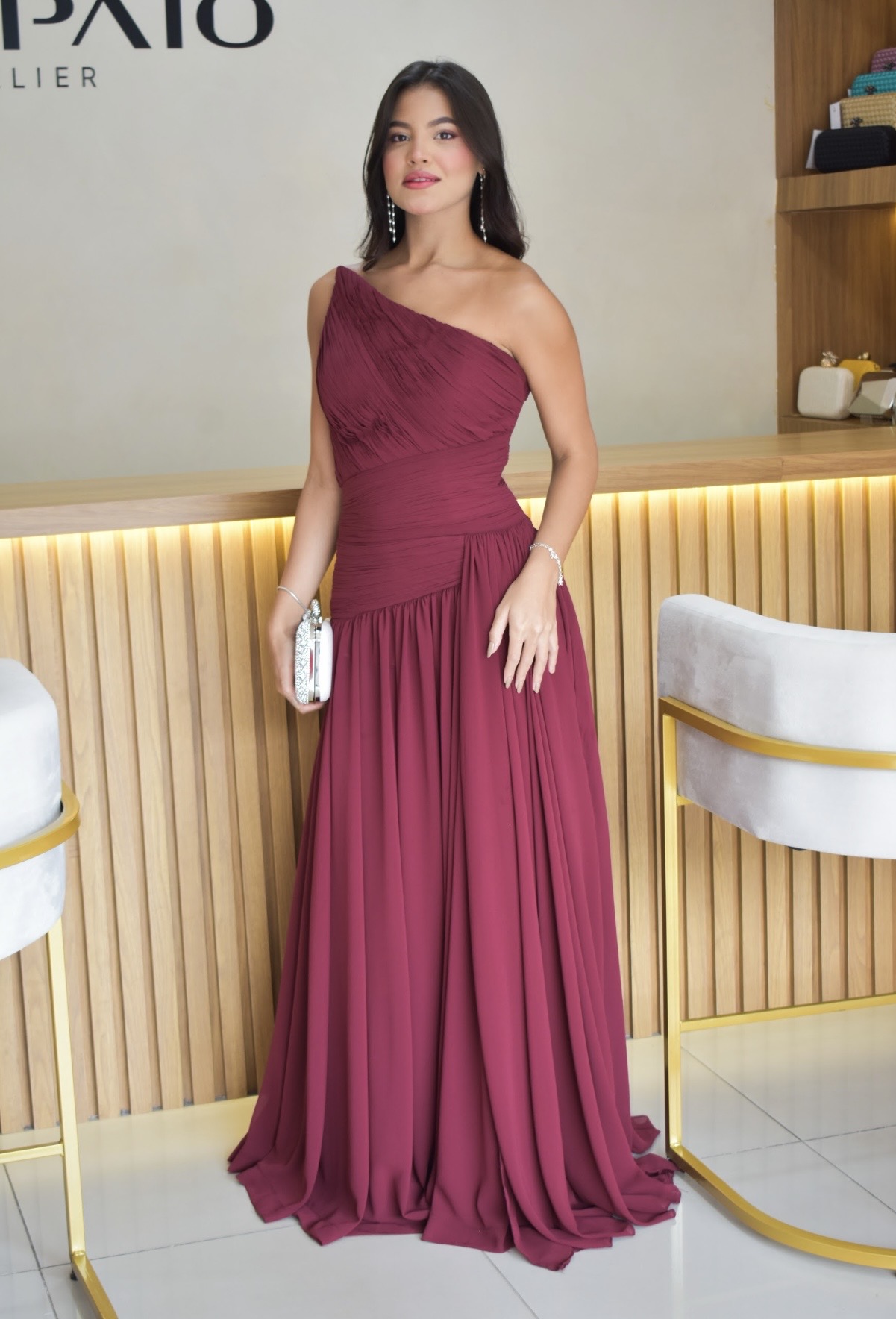 Vestido Tércia - Vestido para festa - Sampaio Atelier Teresina