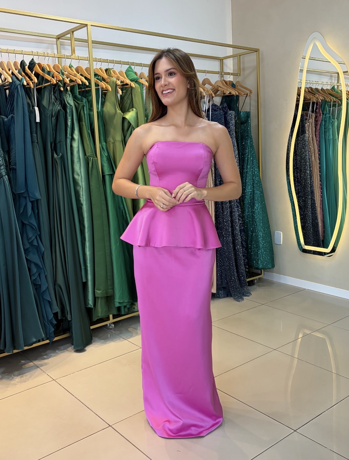 Vestido Larissa Fúcsia - Foto 2