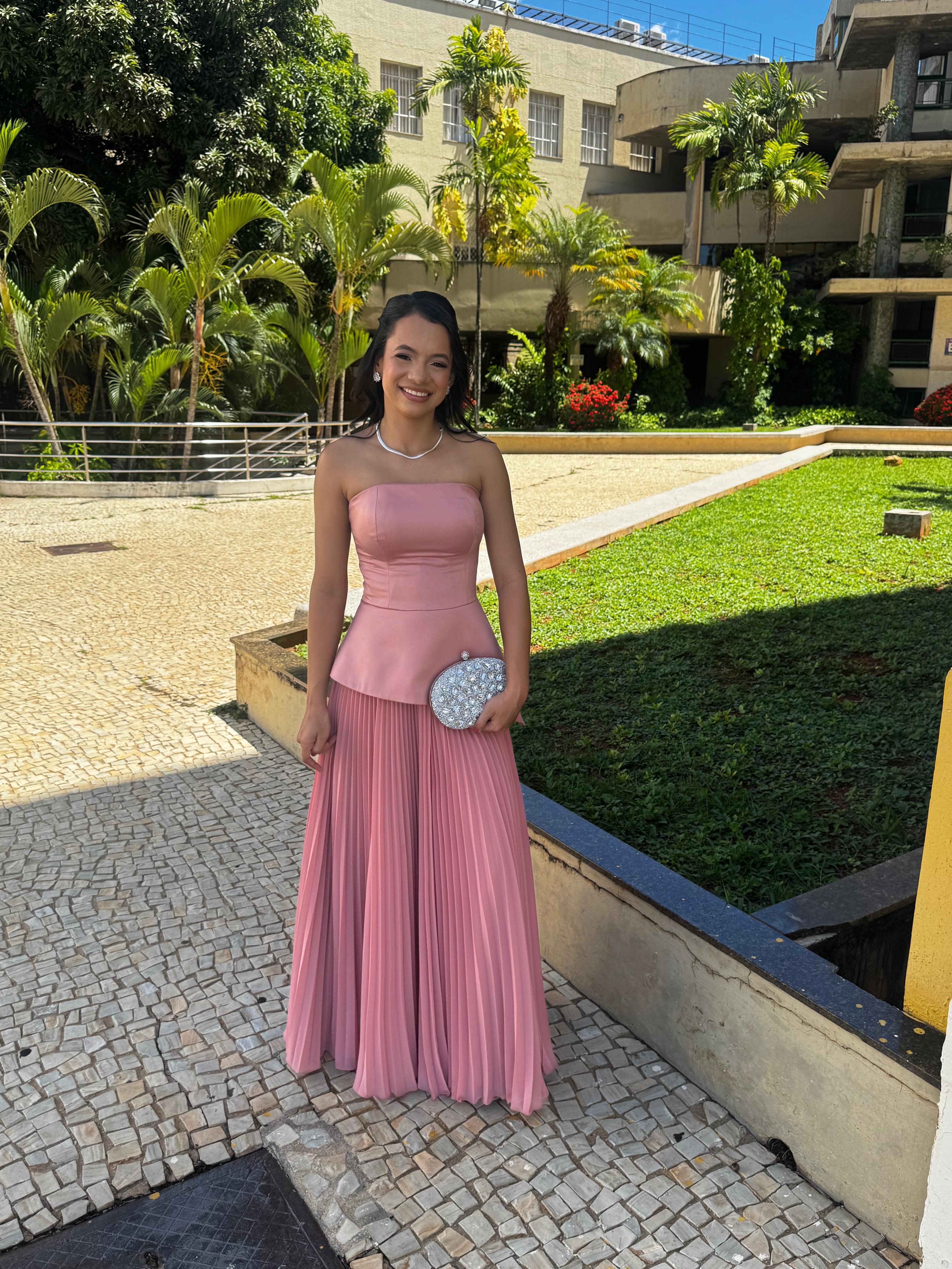 Vestido Barbie Rose - Vestido para festa - Sampaio Atelier Teresina