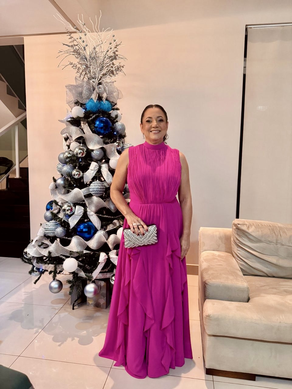 Vestido Nívia Pink - Vestido para festa - Sampaio Atelier Teresina