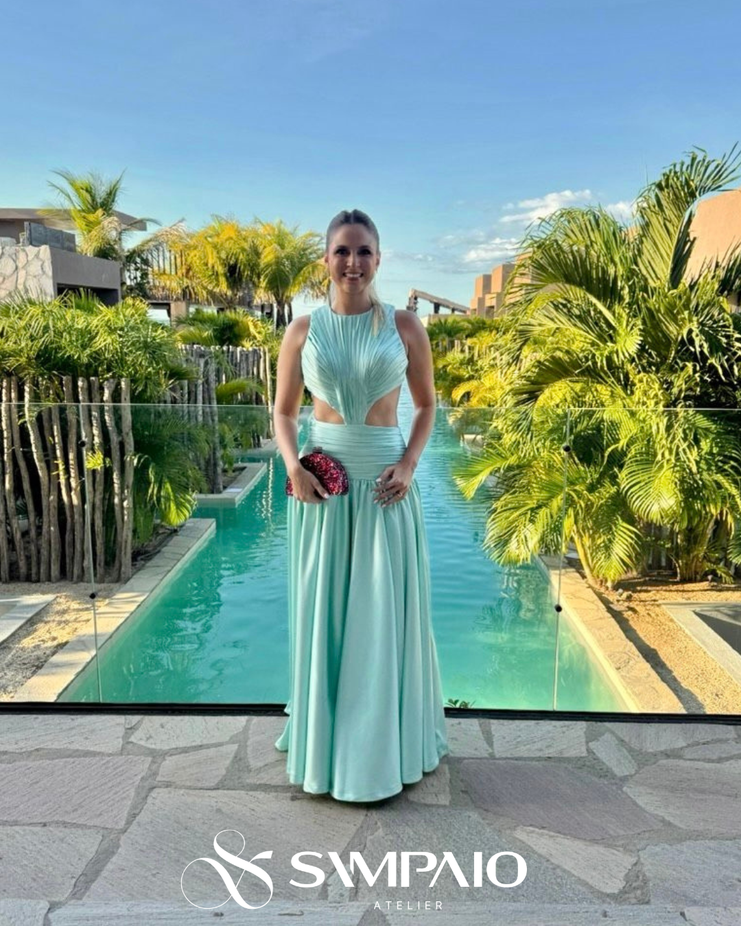 Vestido Milene - Vestido para festa - Sampaio Atelier Teresina