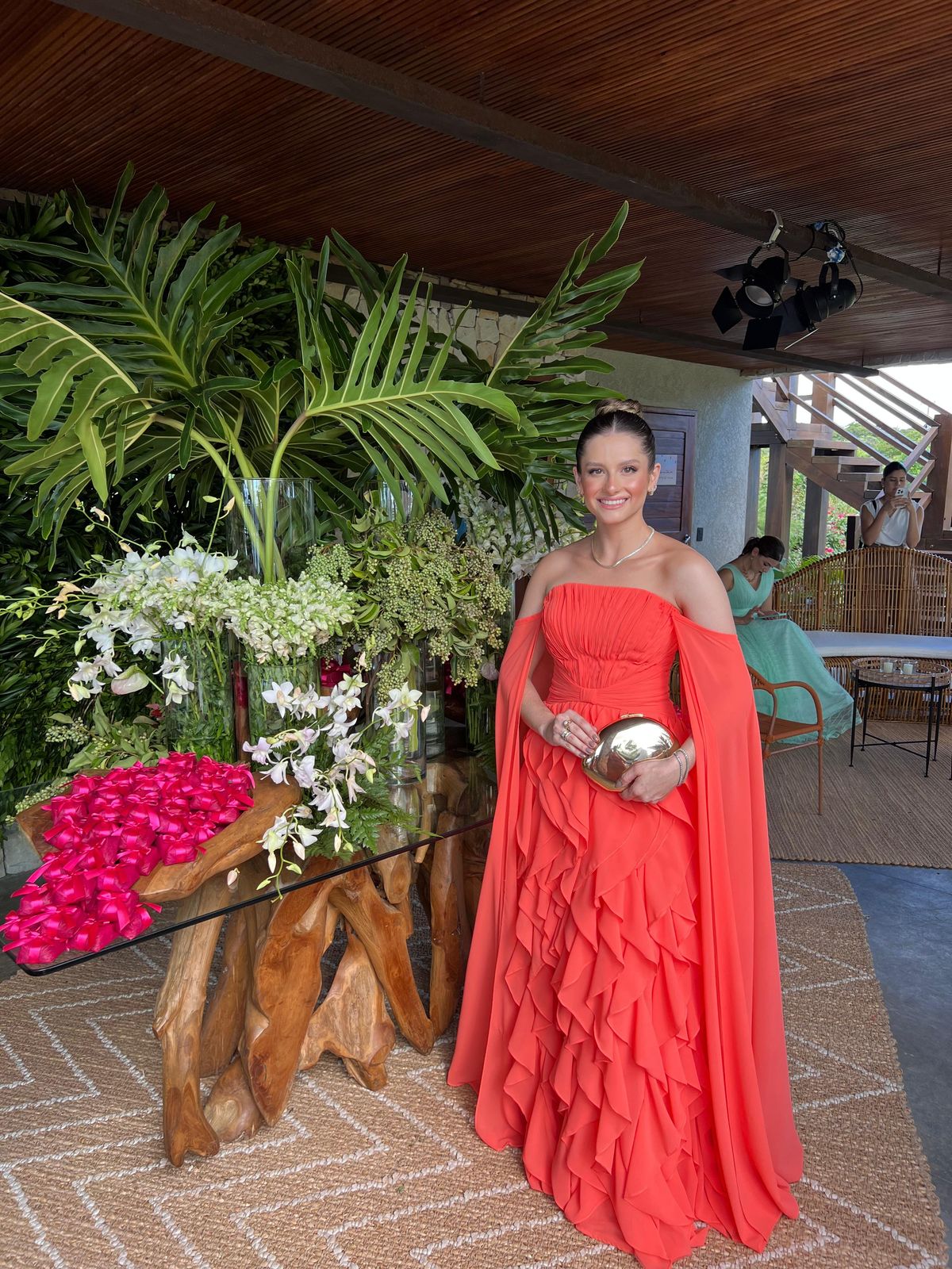 Vestido Ana Paula Laranja - Foto 3