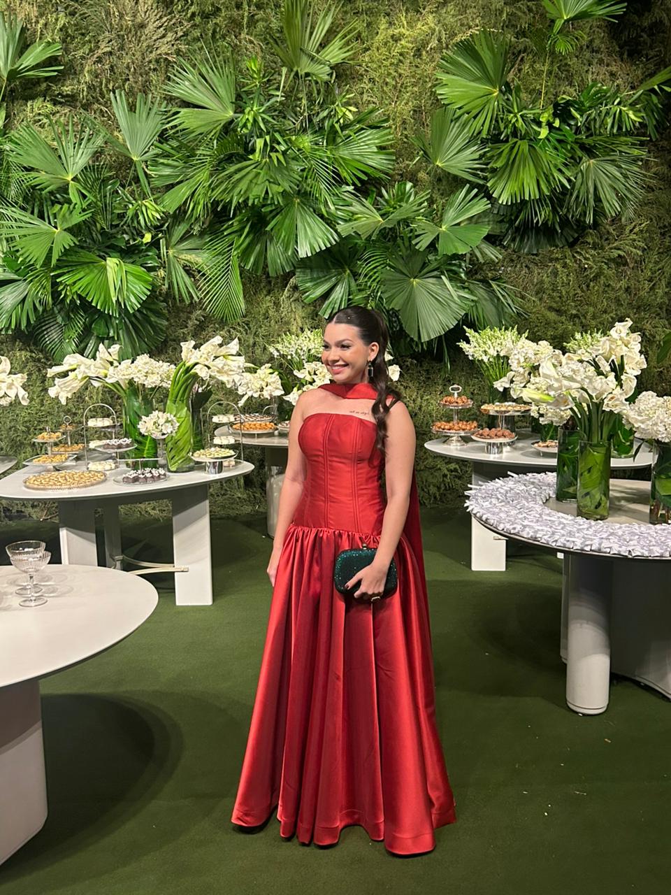 Vestido Mariana Zibeline - Vestido para festa - Sampaio Atelier Teresina