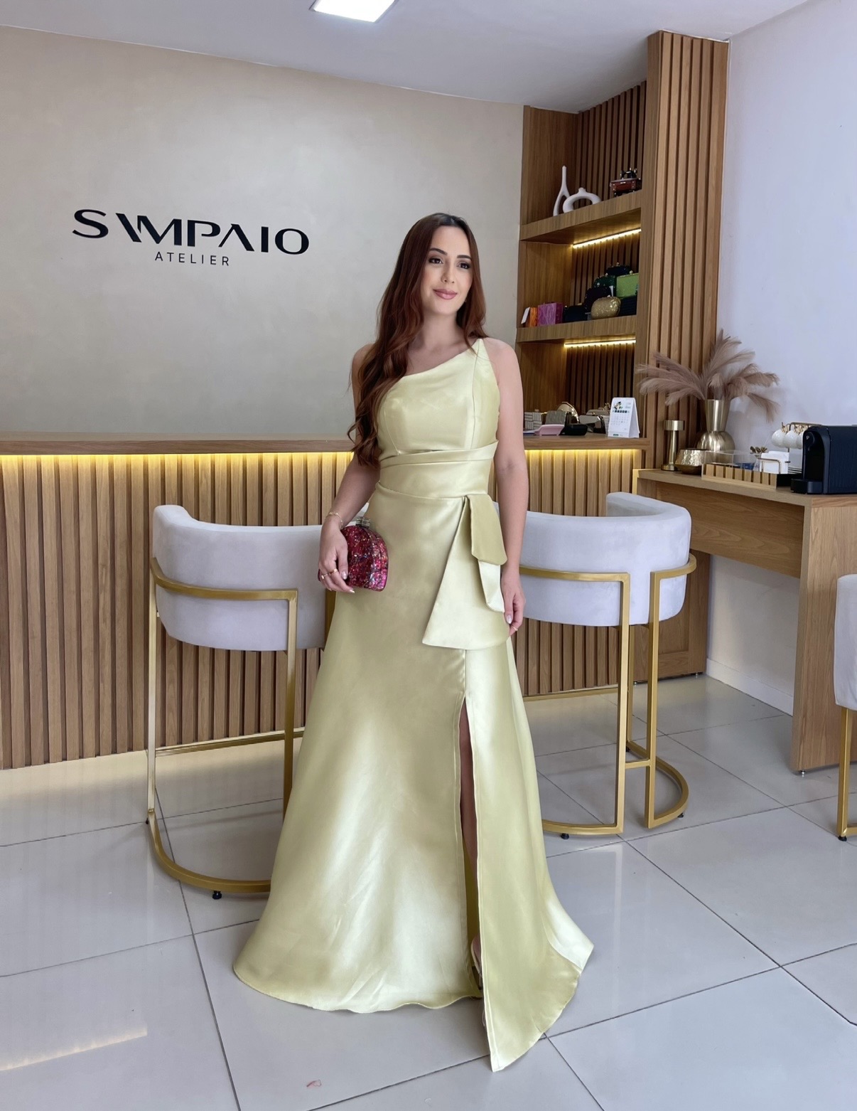 Vestido Andrezza - Vestido para festa - Sampaio Atelier Teresina