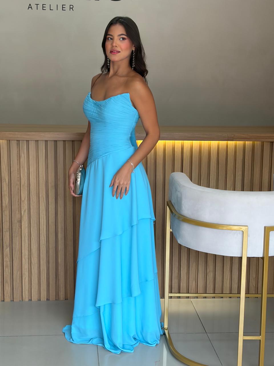 Vestido Valquiria - Vestido para festa - Sampaio Atelier Teresina
