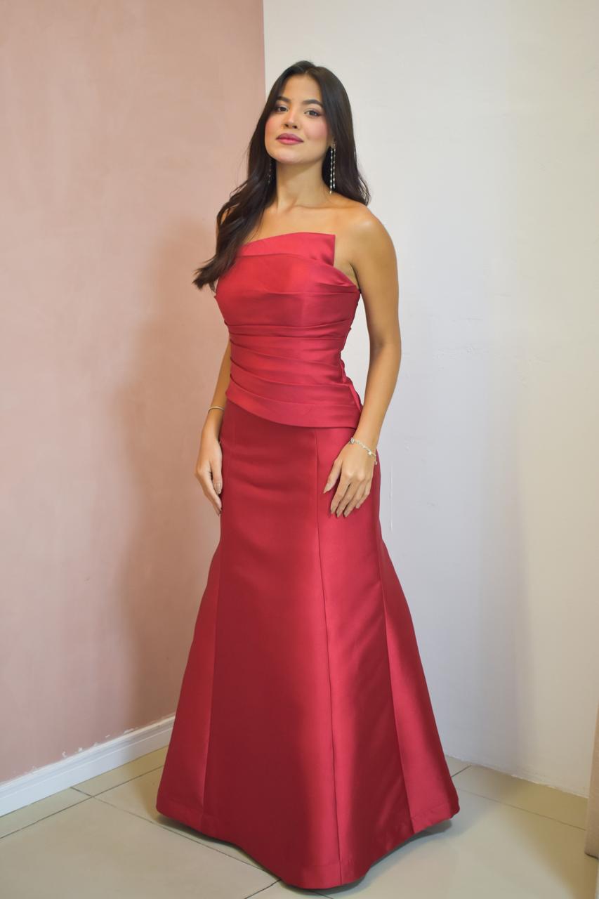 Vestido Bruna Vermelho - Foto 2