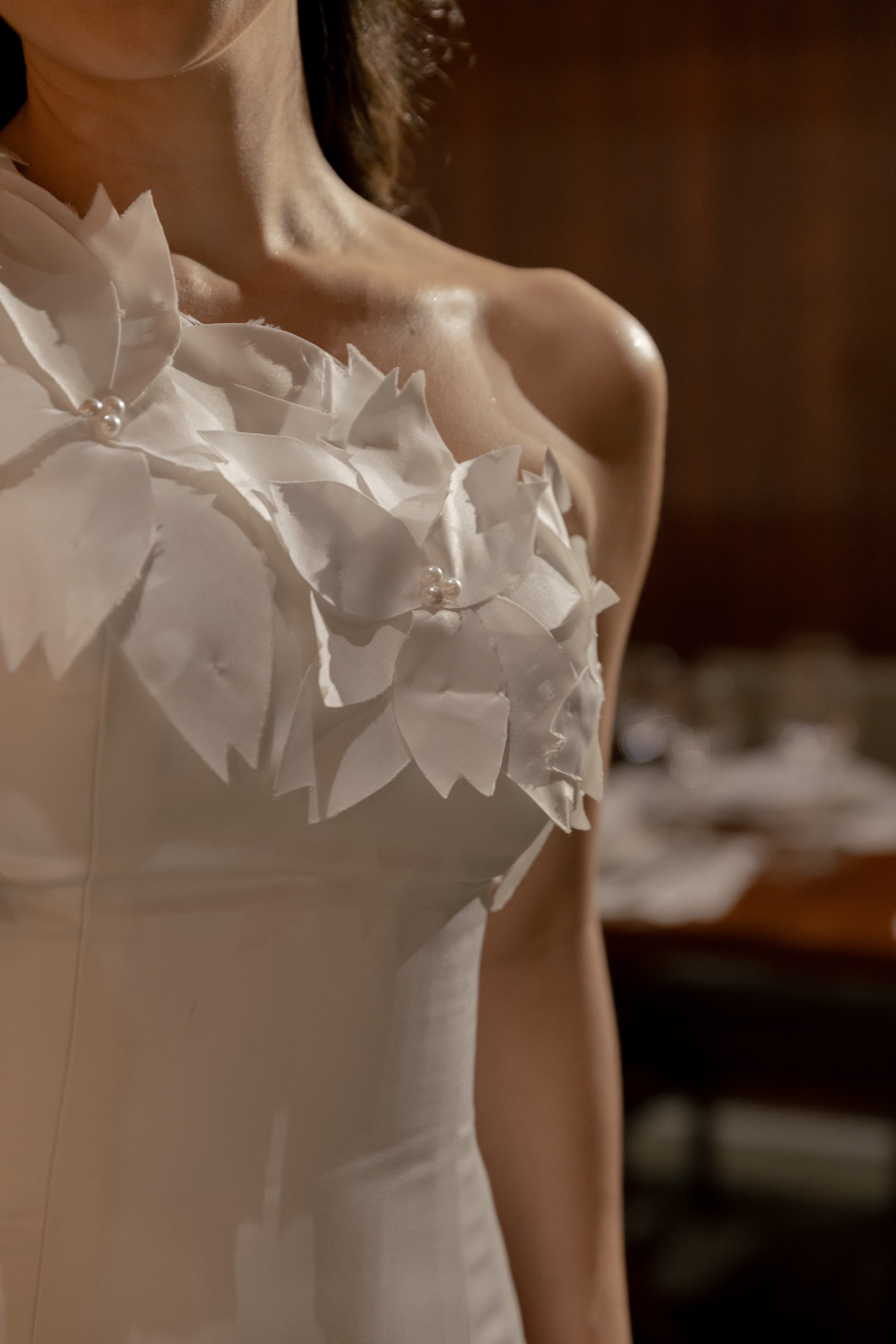 Vestido Lírios Branco - Foto 4