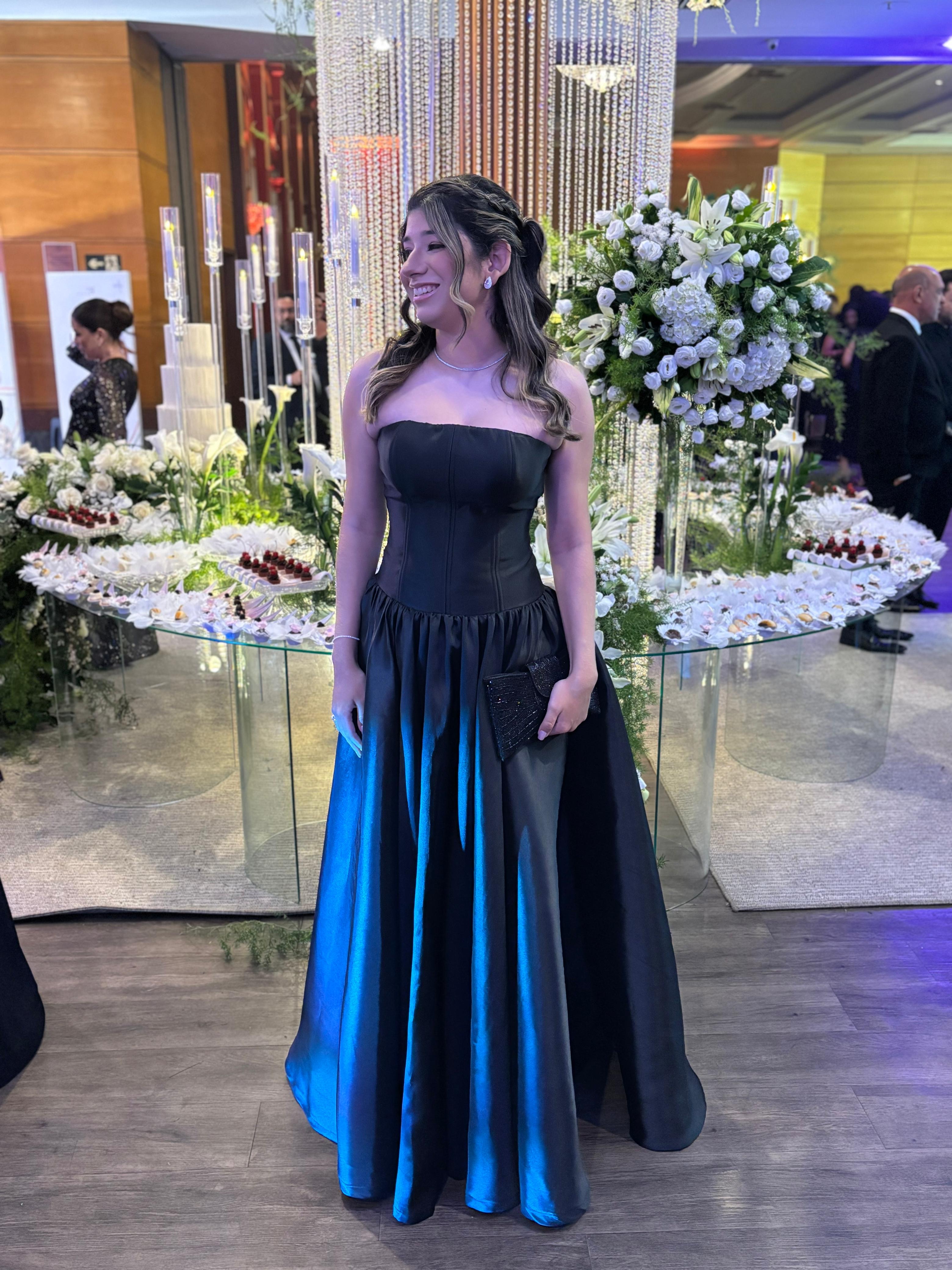 Vestido Mariana Preto - Vestido para festa - Sampaio Atelier Teresina