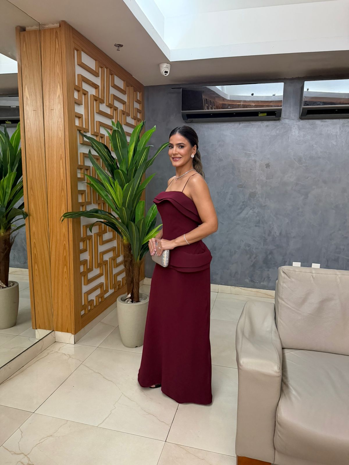 Vestido Luma Marsala - Foto 3