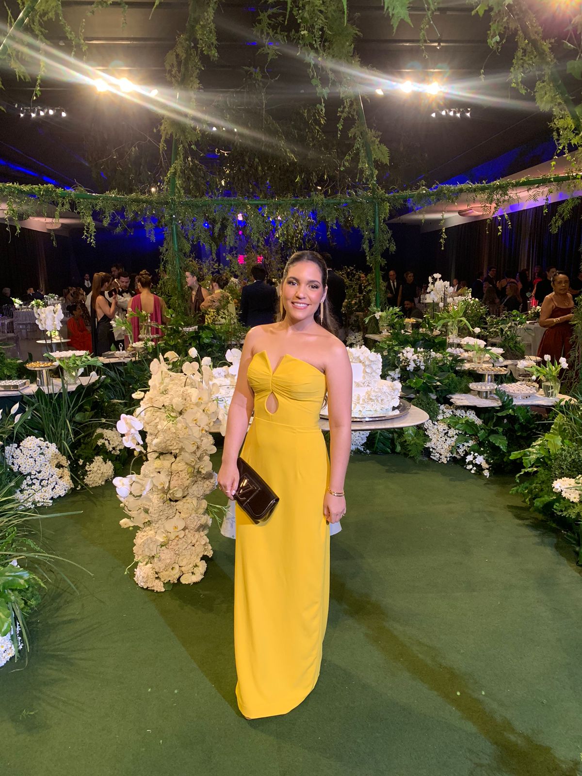Vestido Nat Mostarda - Vestido para festa - Sampaio Atelier Teresina