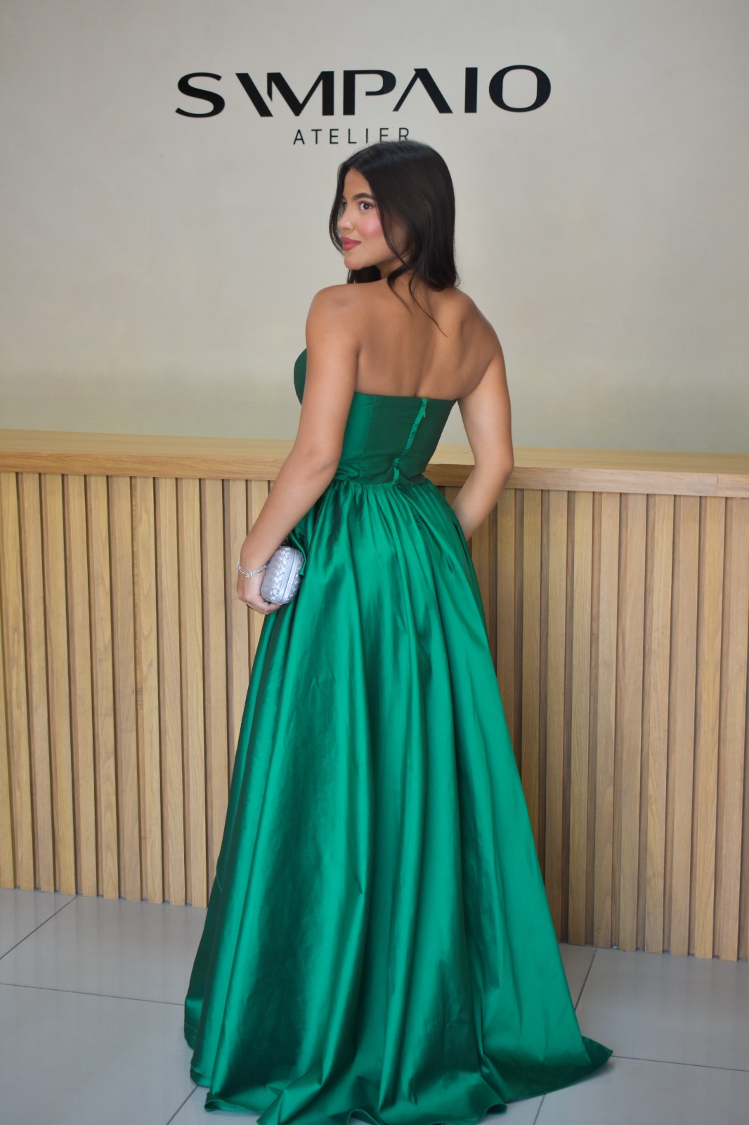 Vestido Cecília Verde - Foto 2