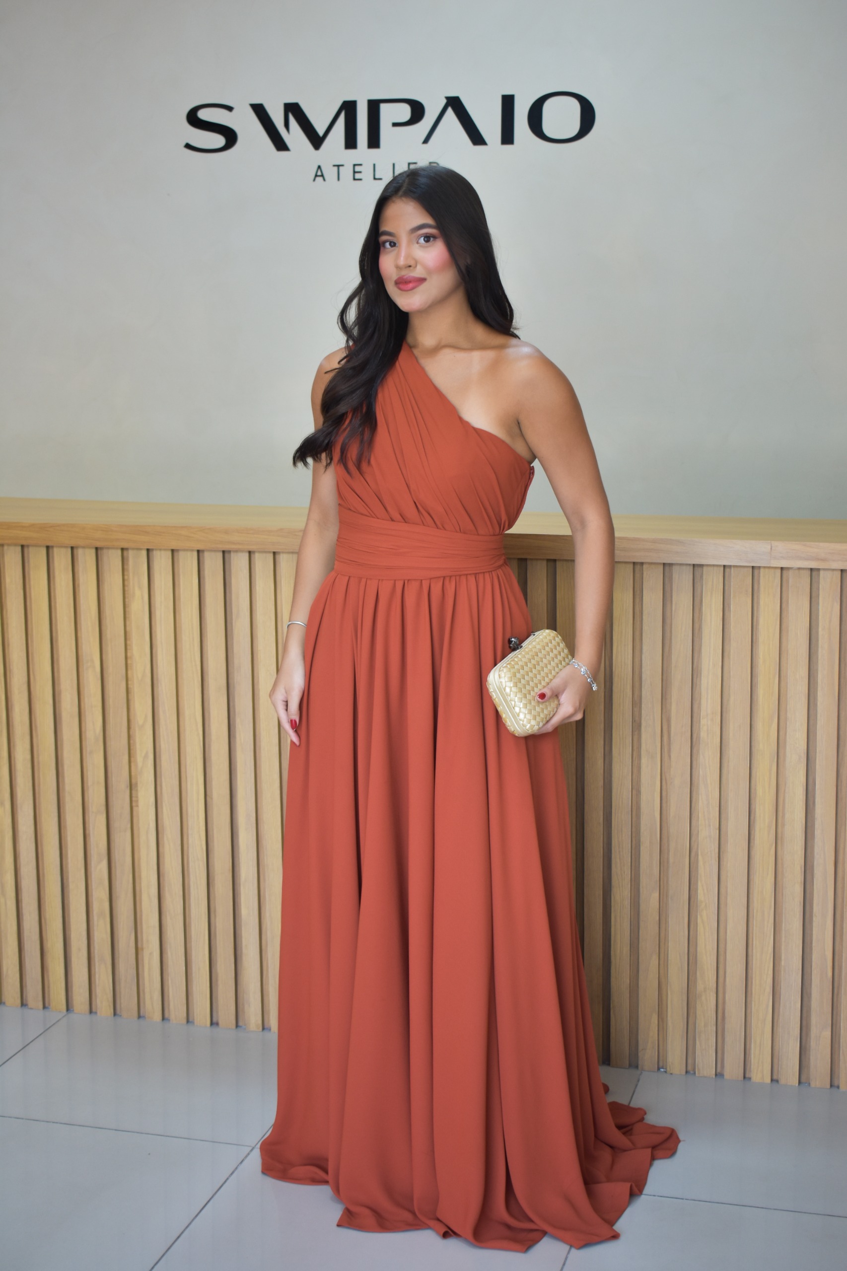 Vestido Leticia Terracota - Foto 2