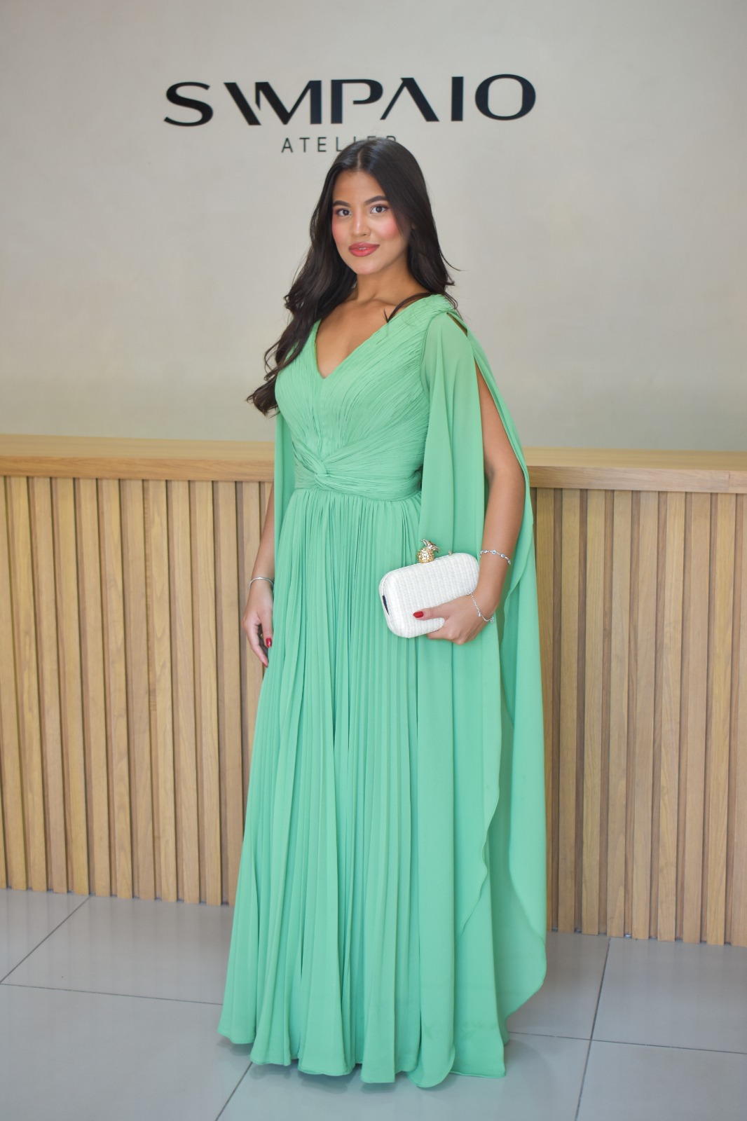 Vestido Josy Verde - Vestido para festa - Sampaio Atelier Teresina