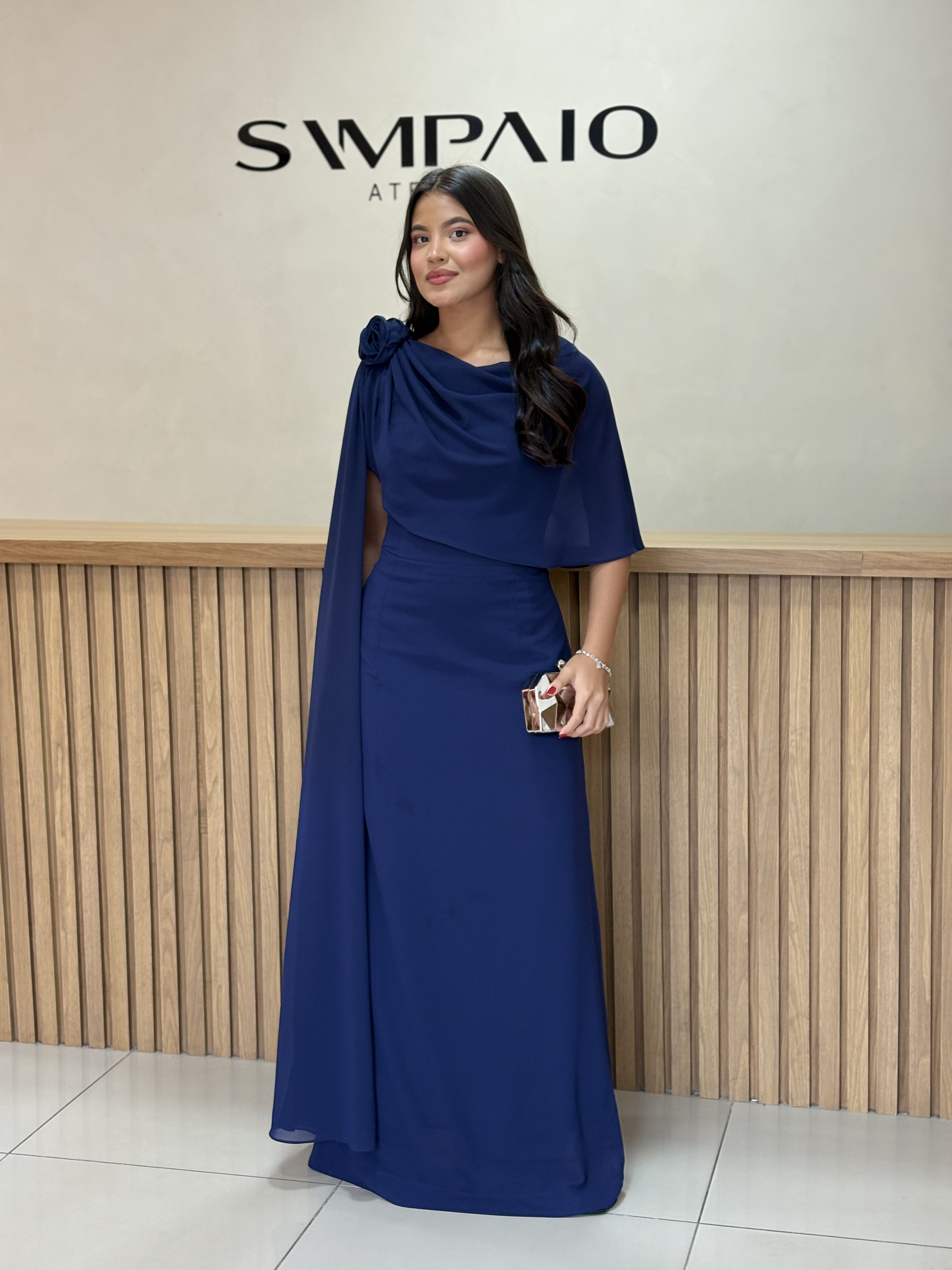 Vestido Indigo - Vestido para festa - Sampaio Atelier Teresina