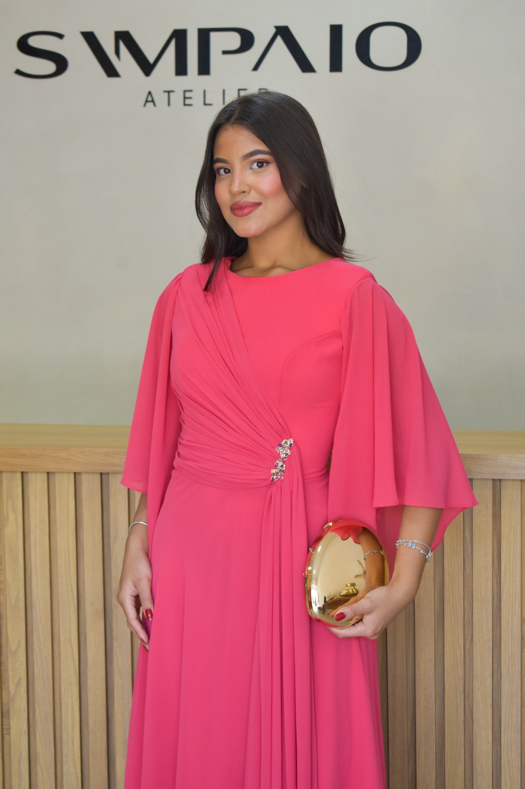 Vestido Virgínia Rosa - Vestido para festa - Sampaio Atelier Teresina