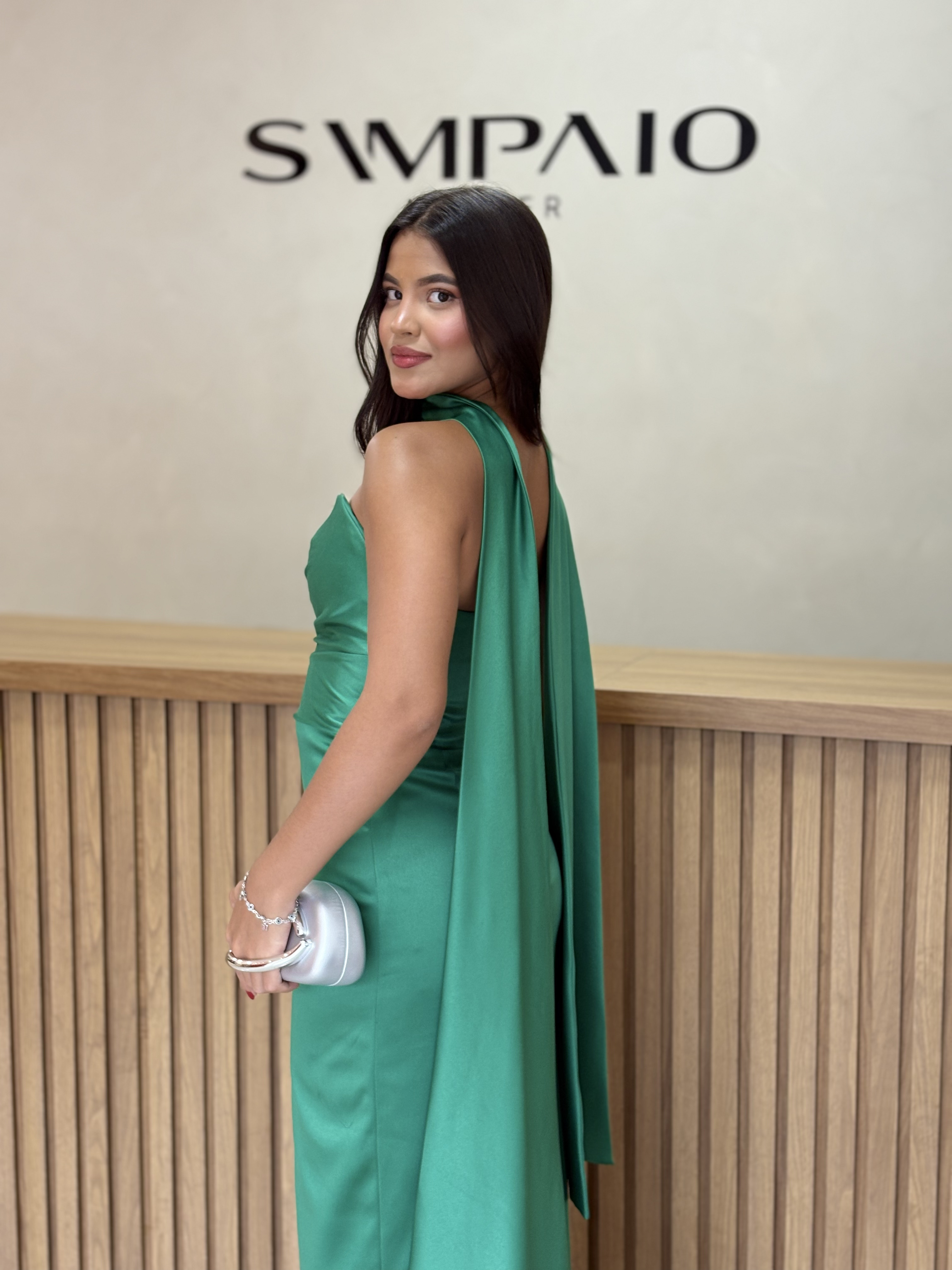 Vestido Folha verde - Foto 2