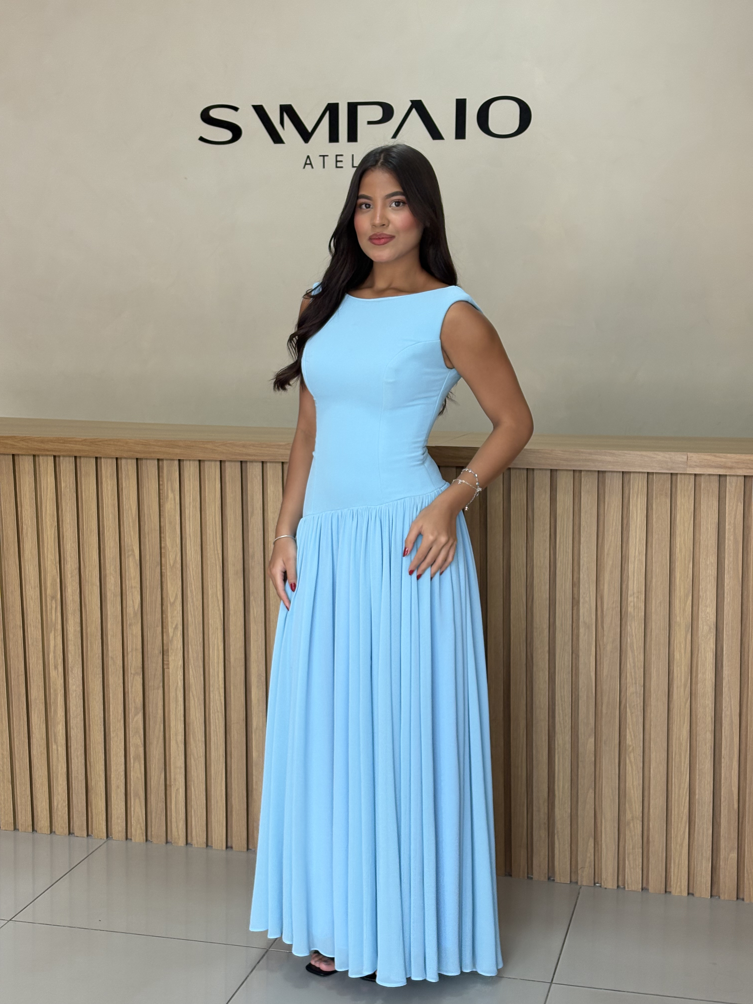 Vestido Pala - Vestido para festa - Sampaio Atelier Teresina
