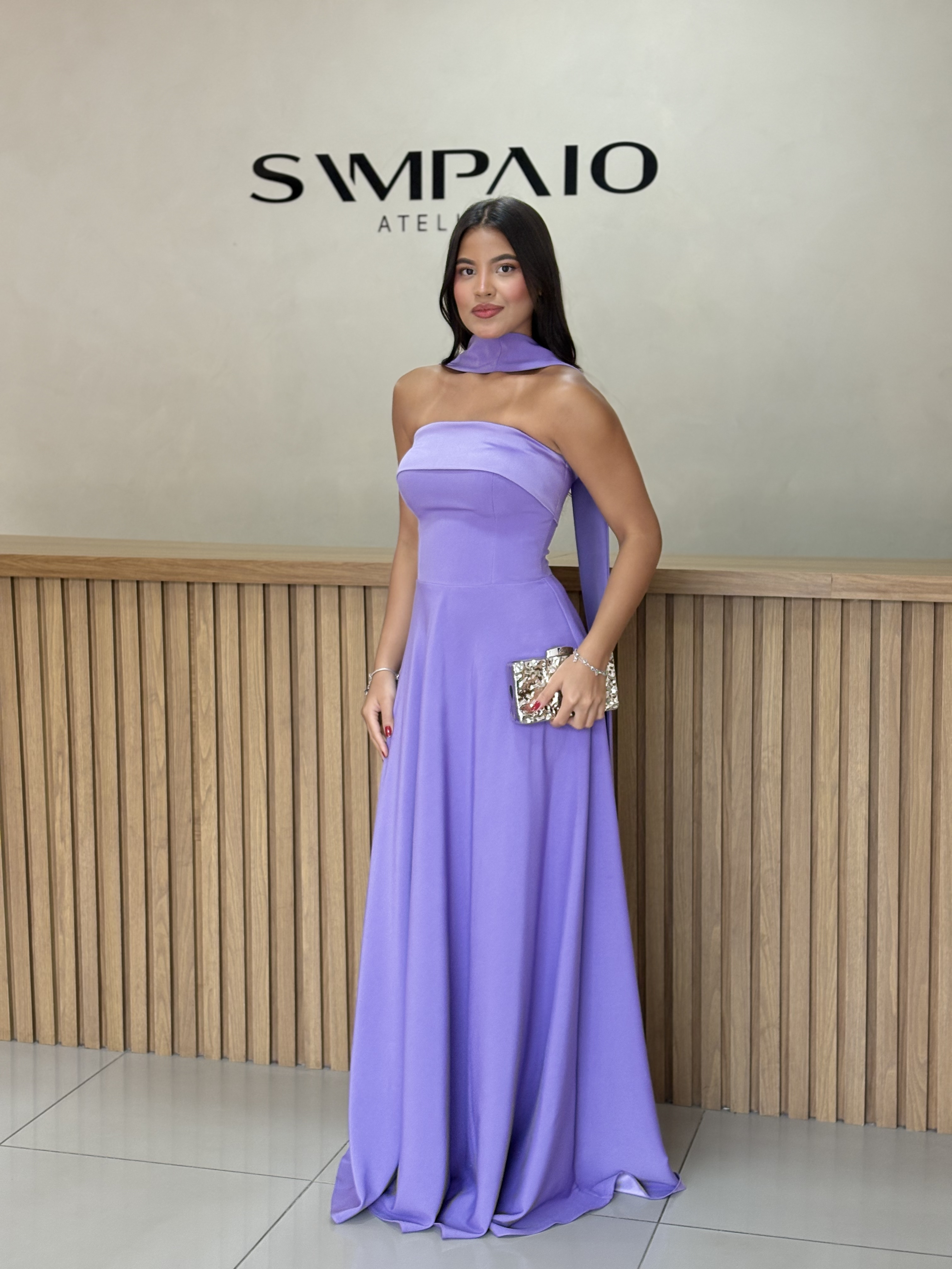 Vestido Cida Lilás - Foto 3