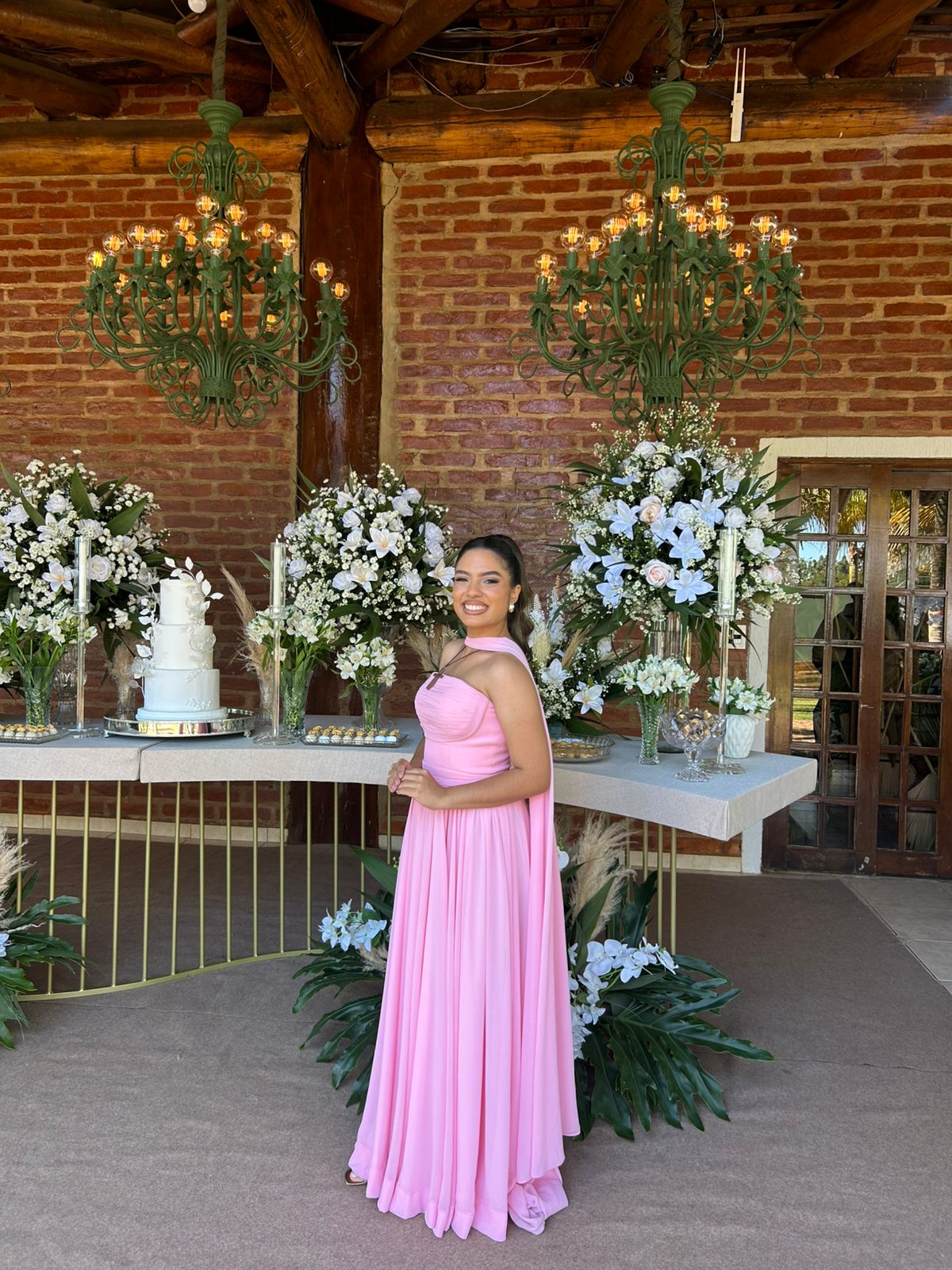 Vestido Laís Rosa Claro - Foto 3